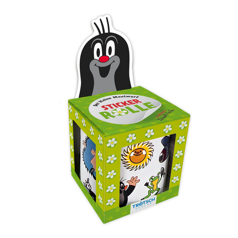 Tr&ouml;tsch Der Kleine Maulwurf Stickerrolle Sticker - 