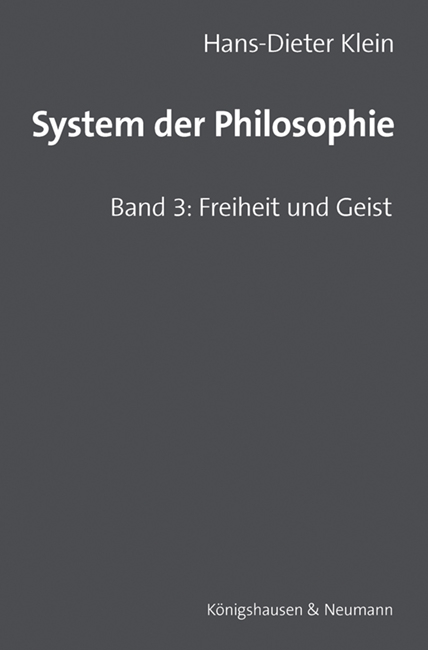 System der Philosophie - Hans-Dieter Klein