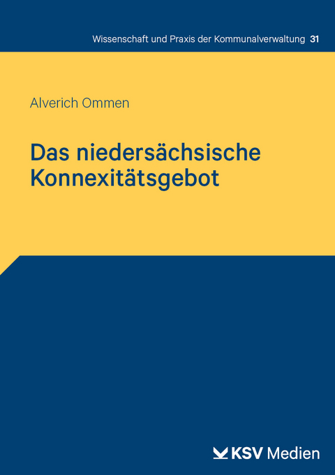 Das nieders&auml;chsische Konnexit&auml;tsgebot - Alverich Ommen