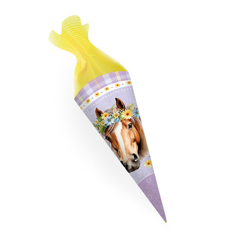 Tr&ouml;tsch Schult&uuml;te 22 cm Pferde - 