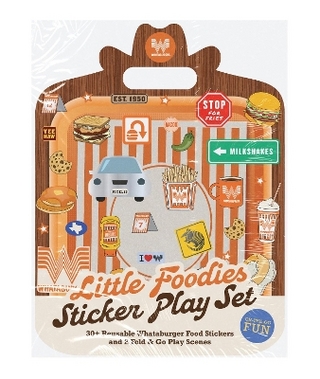 Little Foodies Reusable Sticker Play Set
