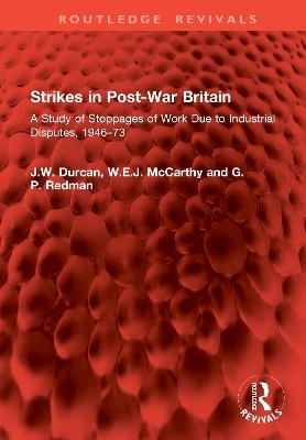 Strikes in Post-War Britain