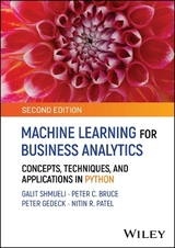 Machine Learning for Business Analytics - Shmueli, Galit; Bruce, Peter C.; Gedeck, Peter; Patel, Nitin R.