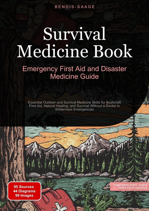 Survival Medicine Book: Emergency First Aid and Disaster Medicine Guide - Bendis A. I. Saage - English
