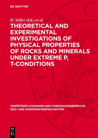 Theoretical and Experimental Investigations of Physical Properties of Rocks and Minerals under Extreme p, T-conditions