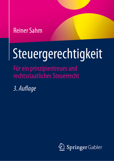 Steuergerechtigkeit - Reiner Sahm