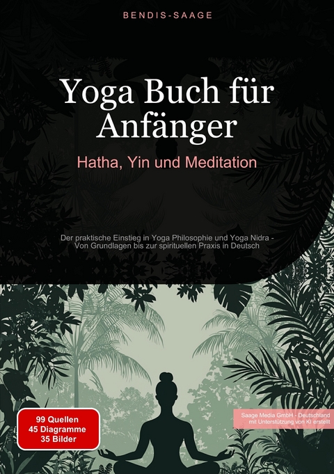 Yoga Buch f&uuml;r Anf&auml;nger: Hatha, Yin und Meditation - Bendis A. I. Saage - Deutschland