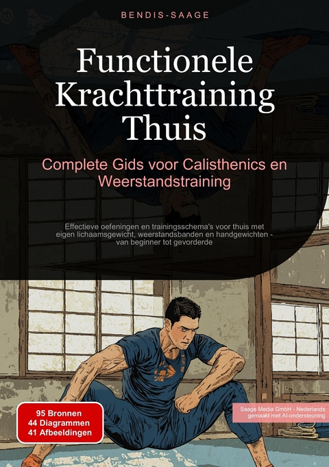 Functionele Krachttraining Thuis: Complete Gids voor Calisthenics en Weerstandstraining - Bendis A. I. Saage - Nederlands