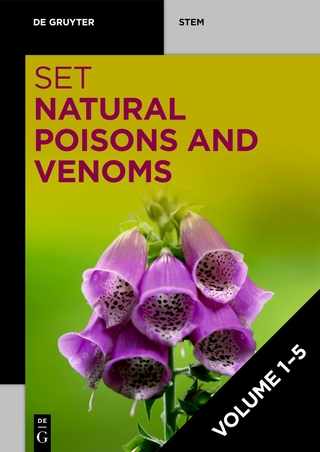 Set: Natural Poisons and Venoms 1+2+3+4+5 - Eberhard Teuscher; Ulrike Lindequist; Jan-Peter Hildebrandt …