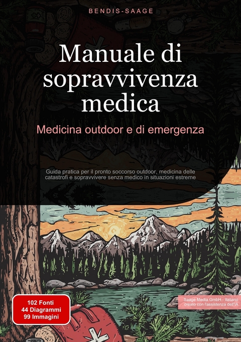Manuale di sopravvivenza medica: Medicina outdoor e di emergenza - Bendis A. I. Saage - Italiano