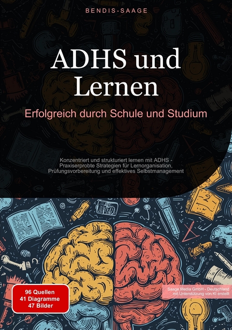 ADHS und Lernen: Erfolgreich durch Schule und Studium - Bendis A. I. Saage - Deutschland