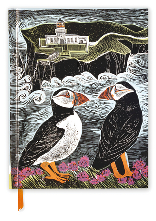 Angela Harding: Fair Isle Puffins (Blank Sketch Book)