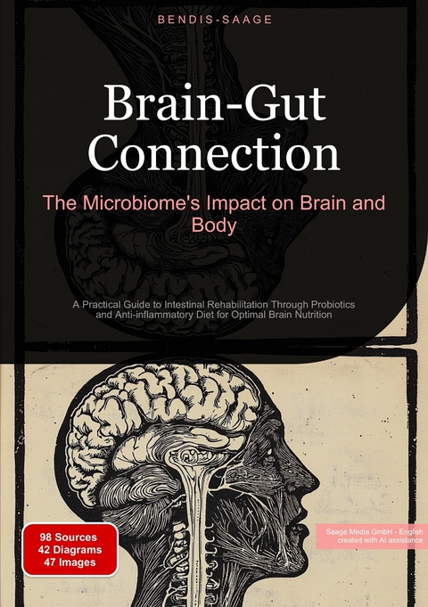 Brain-Gut Connection: The Microbiome's Impact on Brain and Body - Bendis A. I. Saage - English