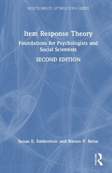 Item Response Theory - Embretson, Susan E.; Reise, Steven P.