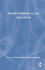 Research Methods in Law - Watkins, Dawn; Burton, Mandy