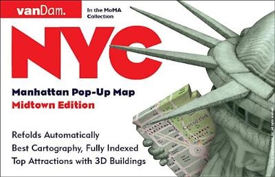 NYC Pop-Up Map by Vandam - Stephan Van Dam
