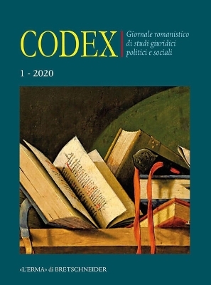 Codex. Vol. 1, 2020 -  L'Erma Di Bretschneider