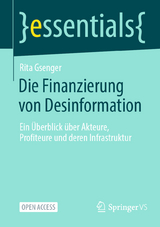 Die Finanzierung von Desinformation - Rita Gsenger