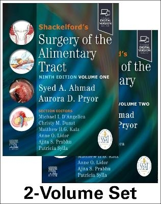 Shackelford's Surgery of the Alimentary Tract, 2 Volume Set - 