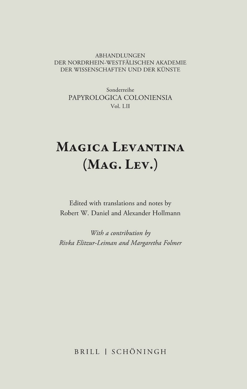 Magica Levantina (Mag. Lev.) - 