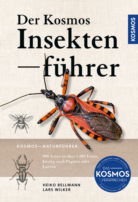 Der Kosmos Insektenf&uuml;hrer - Heiko Bellmann, Lars Wilker