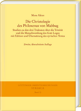 Die Christologie des Philoxenus von Mabbug - Musa Aktas