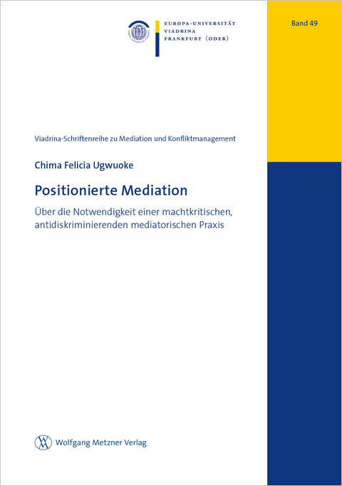 Positionierte Mediation - Chima Felicia Ugwuoke
