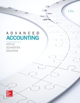 Advanced Accounting - Joe Ben Hoyle, Thomas Schaefer, Timothy Doupnik