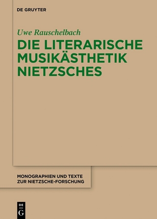 Die literarische Musikästhetik Nietzsches