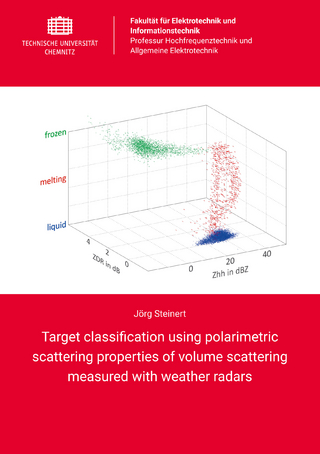 Target classification using polarimetric scattering properties of volume scattering measured with weather radars