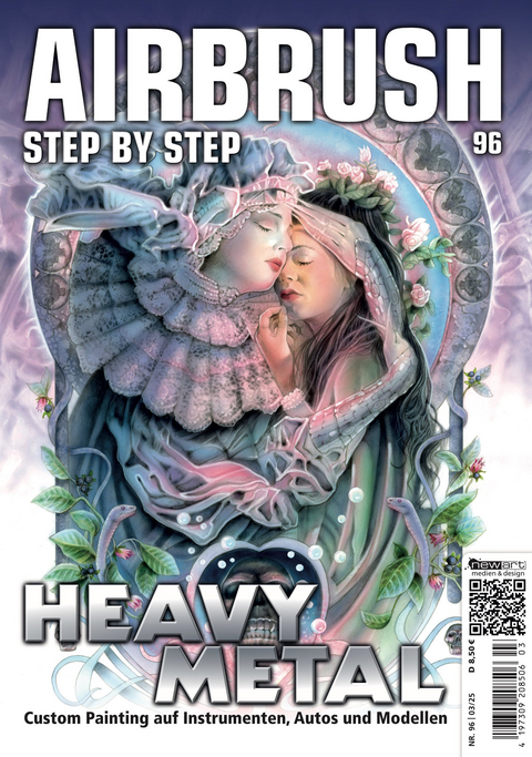 Airbrush Step by Step 96 - Michael Calandra, Guido Coltri, Joseph Gonzalez, Agnieszka Maluchnik, Matthias Vollmer