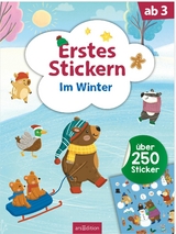 Erstes Stickern – Im Winter