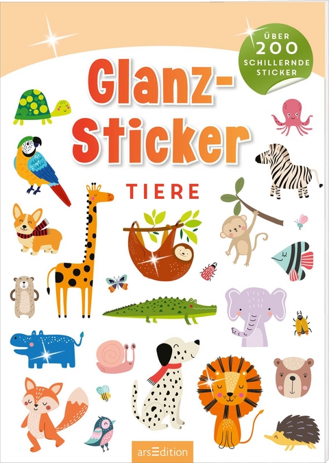 Glanz-Sticker – Tiere