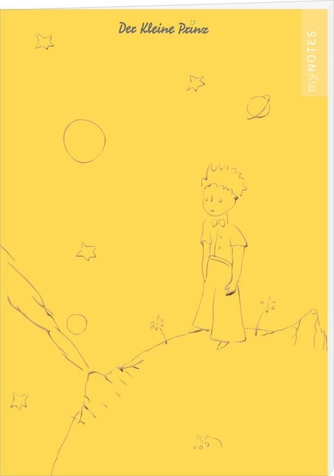 myNOTES Papeterie: Der Kleine Prinz Notizheft