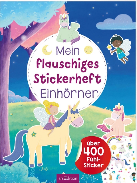 Mein flauschiges Stickerheft &ndash; Einh&ouml;rner
