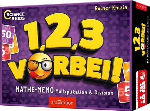 Science & Kids - 1, 2, 3 ... vorbei! Mathe-Memo Multiplikation & Division - Reiner Knizia