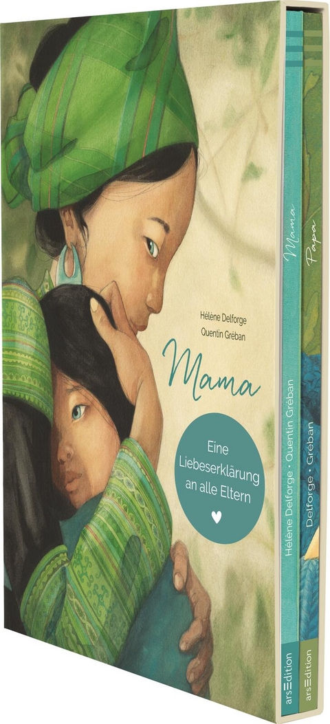 Geschenk-Schuber Mama & Papa - Hélène Delforge