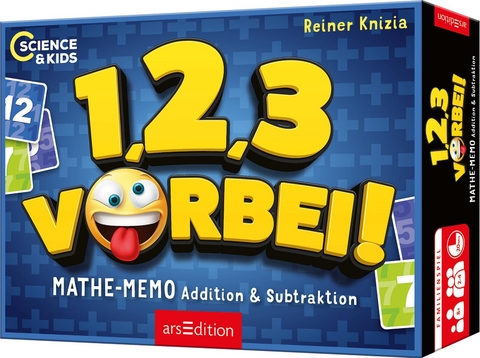 Science & Kids - 1, 2, 3 ... vorbei! Mathe-Memo Addition & Subtraktion - Reiner Knizia