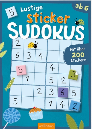 Lustige Sticker-Sudokus – Zahlen