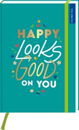 myNOTES Papeterie: Notizbuch A5 HAPPY LOOKS GOOD ON YOU - COLOR-POP