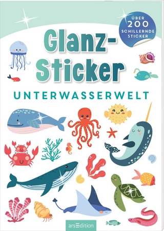 Glanz-Sticker – Unterwasserwelt