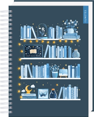 myNOTES Papeterie: Ringbuch Bücherregal