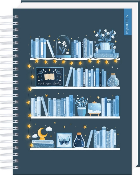 myNOTES Papeterie: Ringbuch B&uuml;cherregal