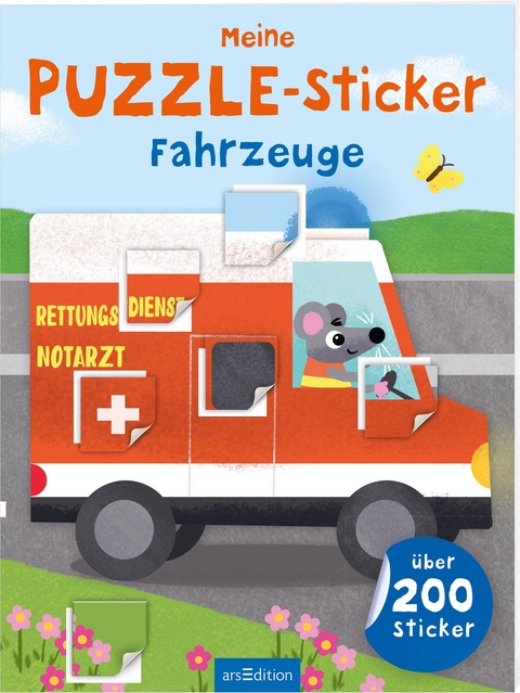 Meine Puzzle-Sticker &ndash; Fahrzeuge
