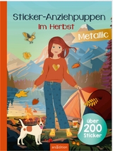 Sticker-Anziehpuppen Metallic &ndash; Im Herbst