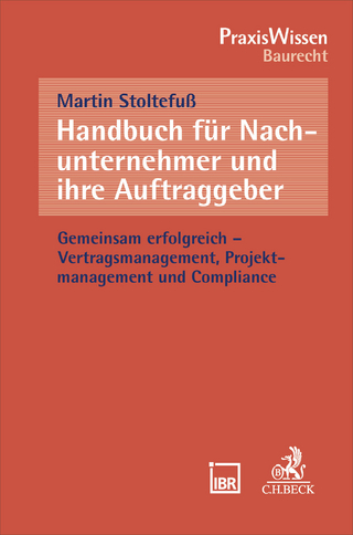 Handbuch für Nachunternehmer und ihre Auftraggeber