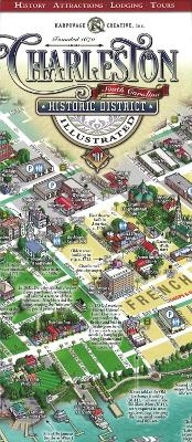 Charleston S.C Historic District Illustrated Map