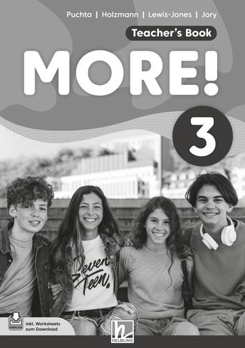 MORE! 3 (Lehrplan 2023) | Teacher's Book - Herbert Puchta, Christian Holzmann, Chris Jory, Peter Lewis-Jones