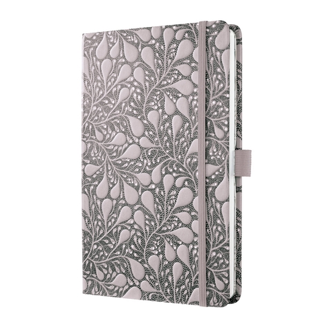 SIGEL JN361 Notizbuch Jolie, ca. A5, liniert, schwarz, rosé