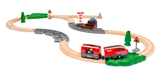 BRIO World - Zugset mit Rückziehmotor